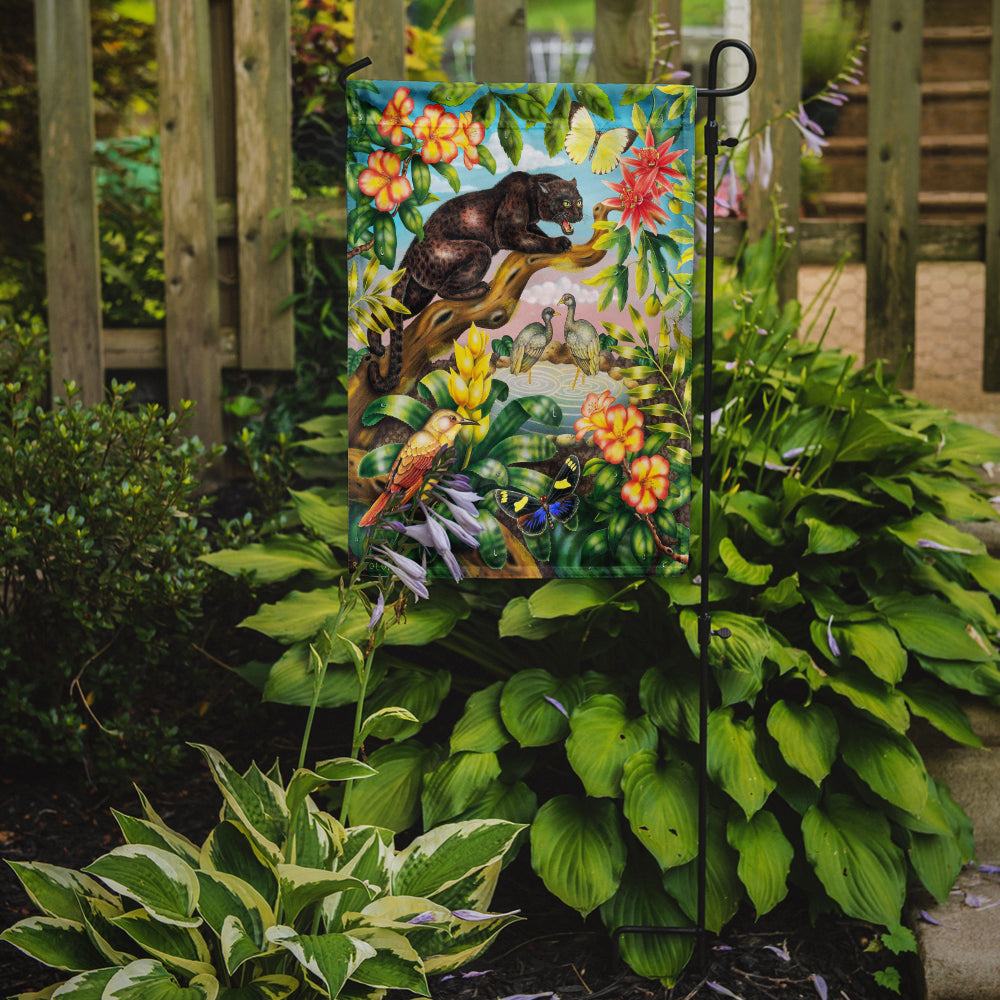 King of the Jungle Garden Flag Mailbox Decorative Yard Banner Outside Patio Artwork for Flower Beds, Garden Size, Multicolor