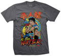 DGK x Bruce Lee Fury T-Shirt - Charcoal