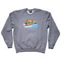 Lakai Push Crewneck Sweatshirt - Heather Grey