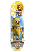 PUSH "YELLOW MAN" 7.25" COMPLETE SKATEBOARD