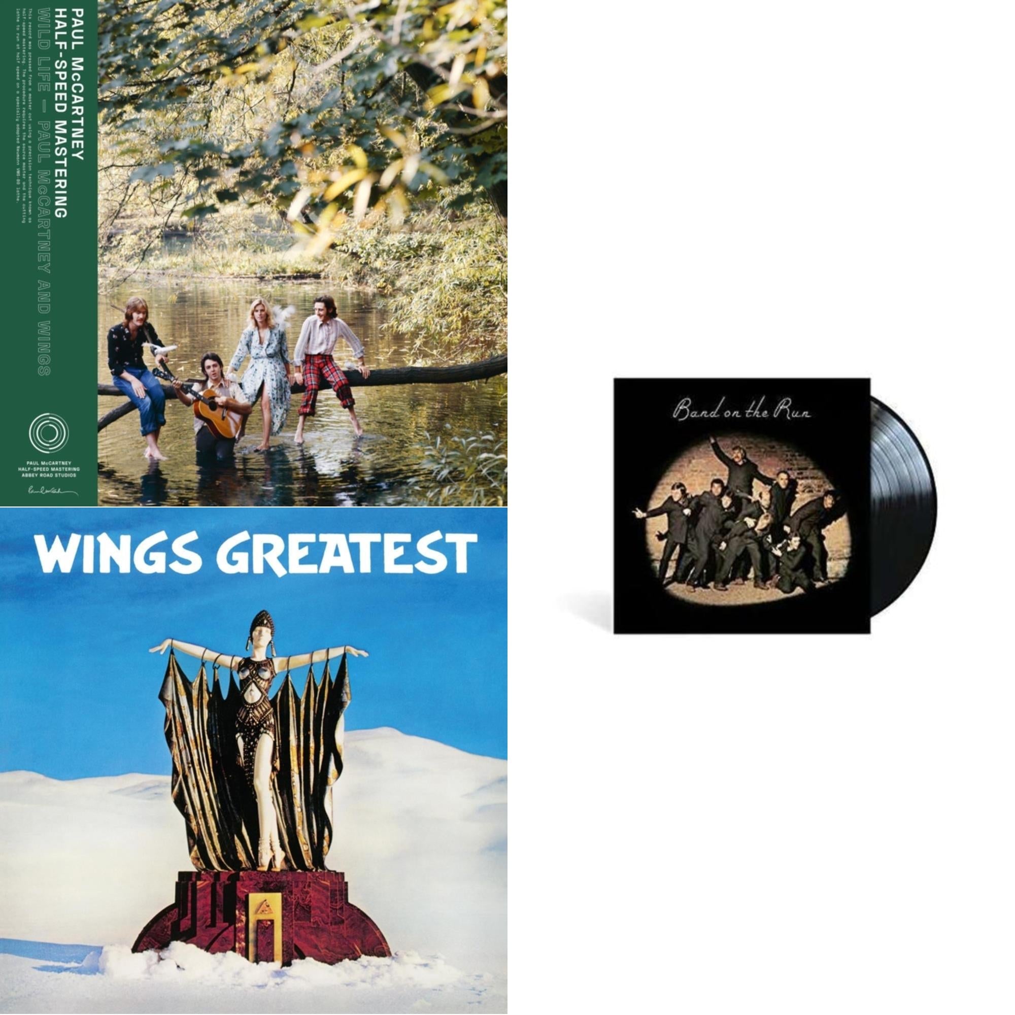 Wild Life (50Th Anniversary/Half-Speed Master) & Band On The Run & Greatest