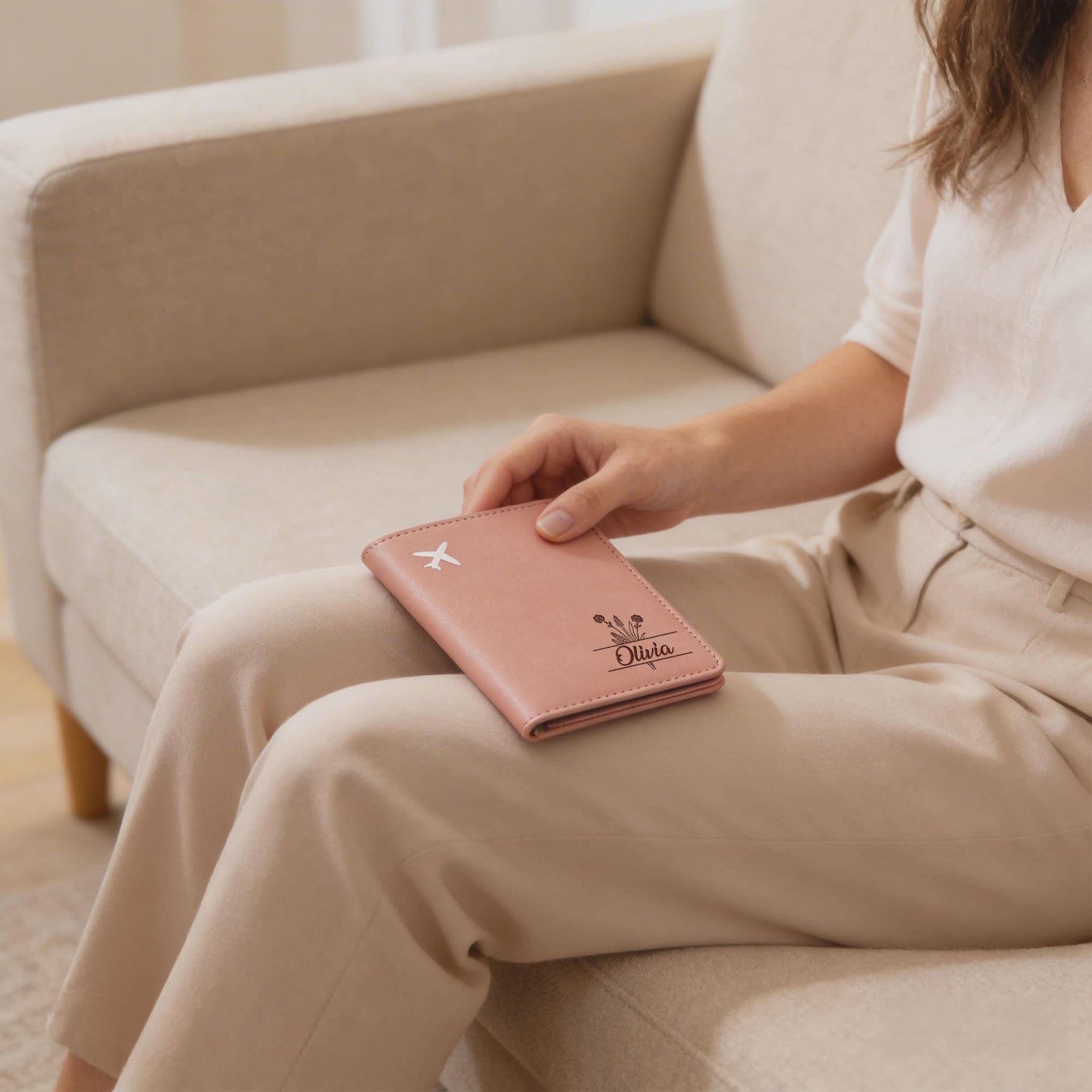 Personalized Passport Holder Cover Case