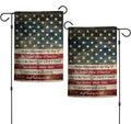 Patriotic Pledge Allegiance Garden Flag 2 Sided
