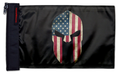 Spartan USA 12"x18" Forever Wave Flag for Jeep Wrangler JK 2-Door 2007-2018
