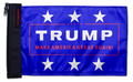 Trump MAGA 12"x18" Forever Wave Flag for Jeep Wrangler JK 2-Door 2007-2018