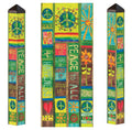 Peace And Love 40 Inch Art Pole