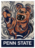 Penn State Garden Flag 2 Sided Justin Patten Logo