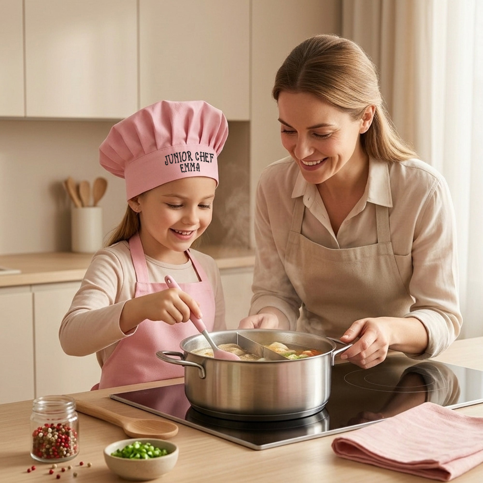 Personalized Junior Chef Hat – Custom Kids Chef Cap