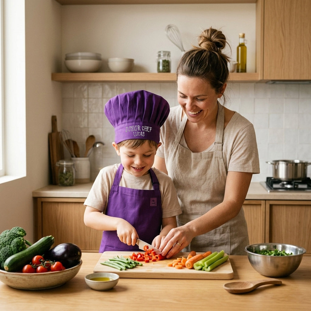Personalized Junior Chef Hat – Custom Kids Chef Cap