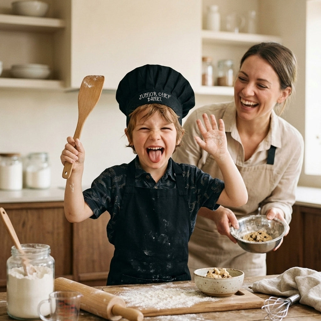 Personalized Junior Chef Hat – Custom Kids Chef Cap