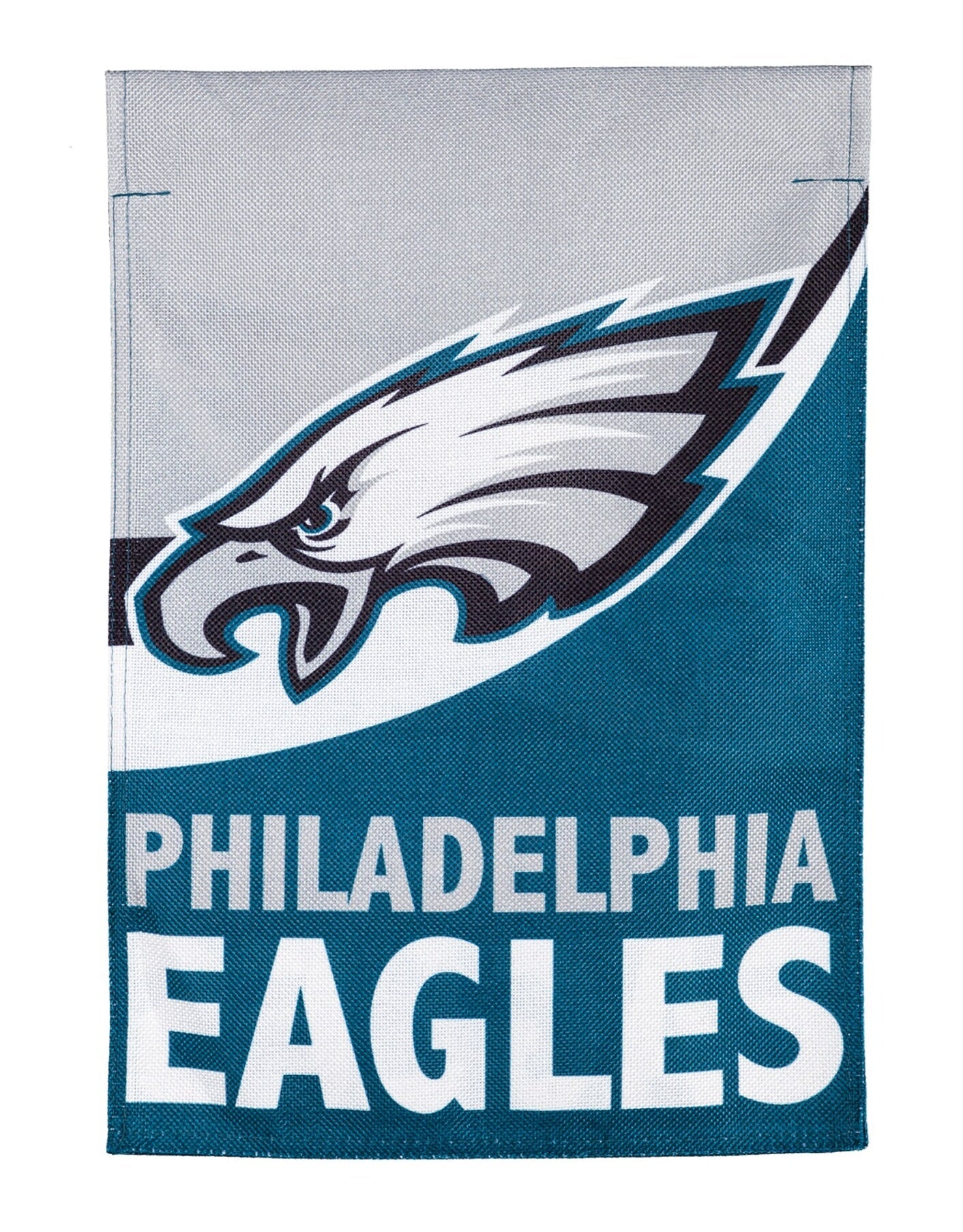 Philadelphia Eagles Garden Flag 2 Sided Burlap