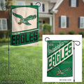 Philadelphia Eagles Garden Flag 2 Sided Retro Classic Logo