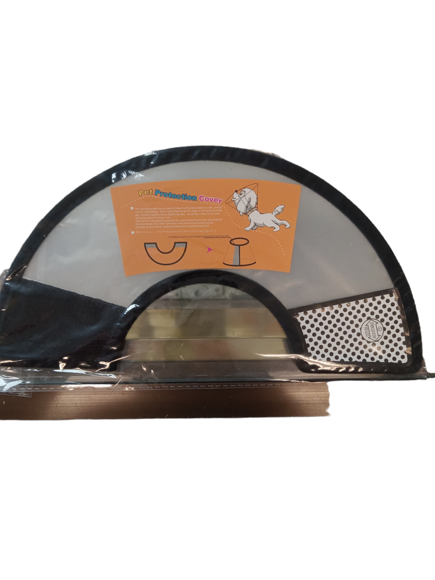 Pet protection cover - cono - (collar Isabelino) - No.3