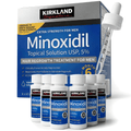 Kirkland Minoxidil Liquid Extra Strength Hair Regrowth Treatment, 5% Topical Solution, 6 Months Supply