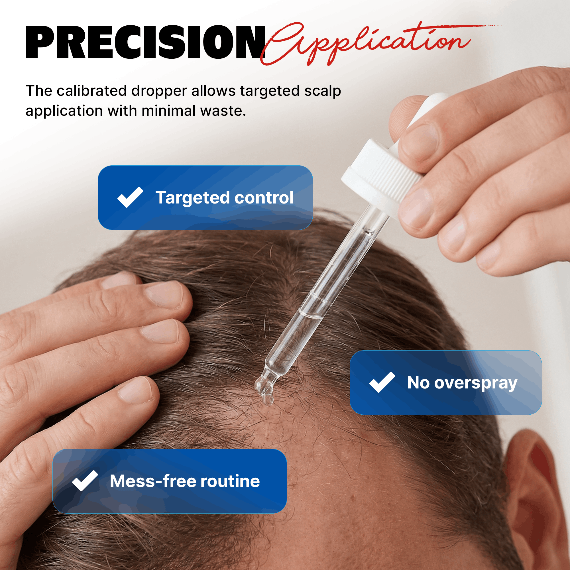 Kirkland 5% Minoxidil Liquid Extra Strength Hair Regrowth Treatment with Comb, 5% Topical Solution, 6 Months Supply