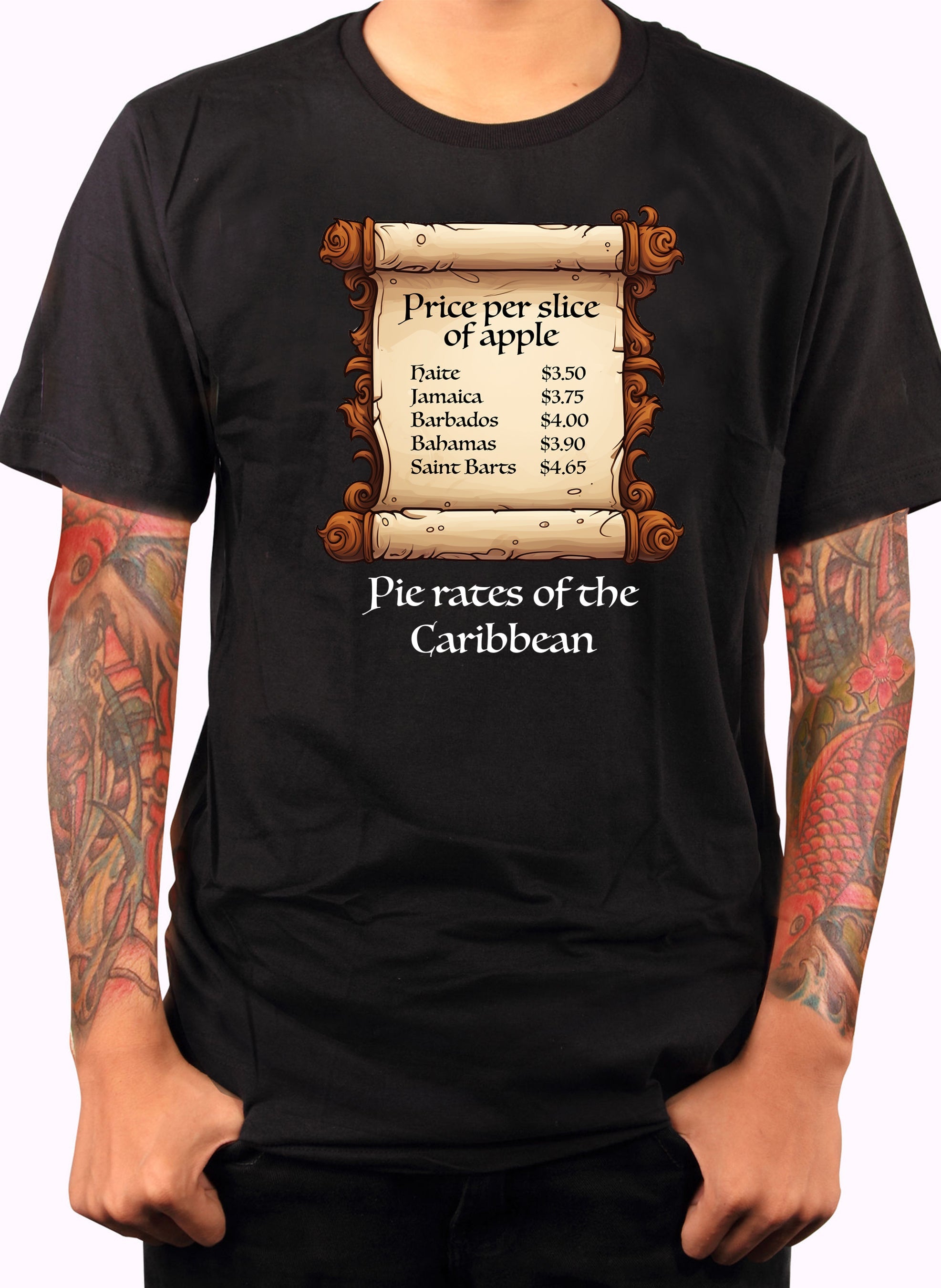 Pie Rates of the Caribbean T-Shirt