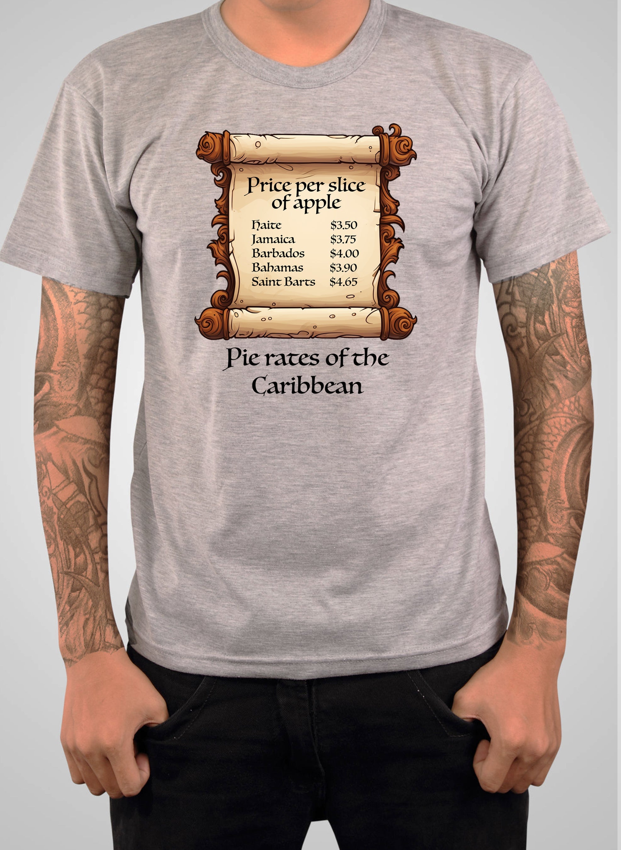 Pie Rates of the Caribbean T-Shirt