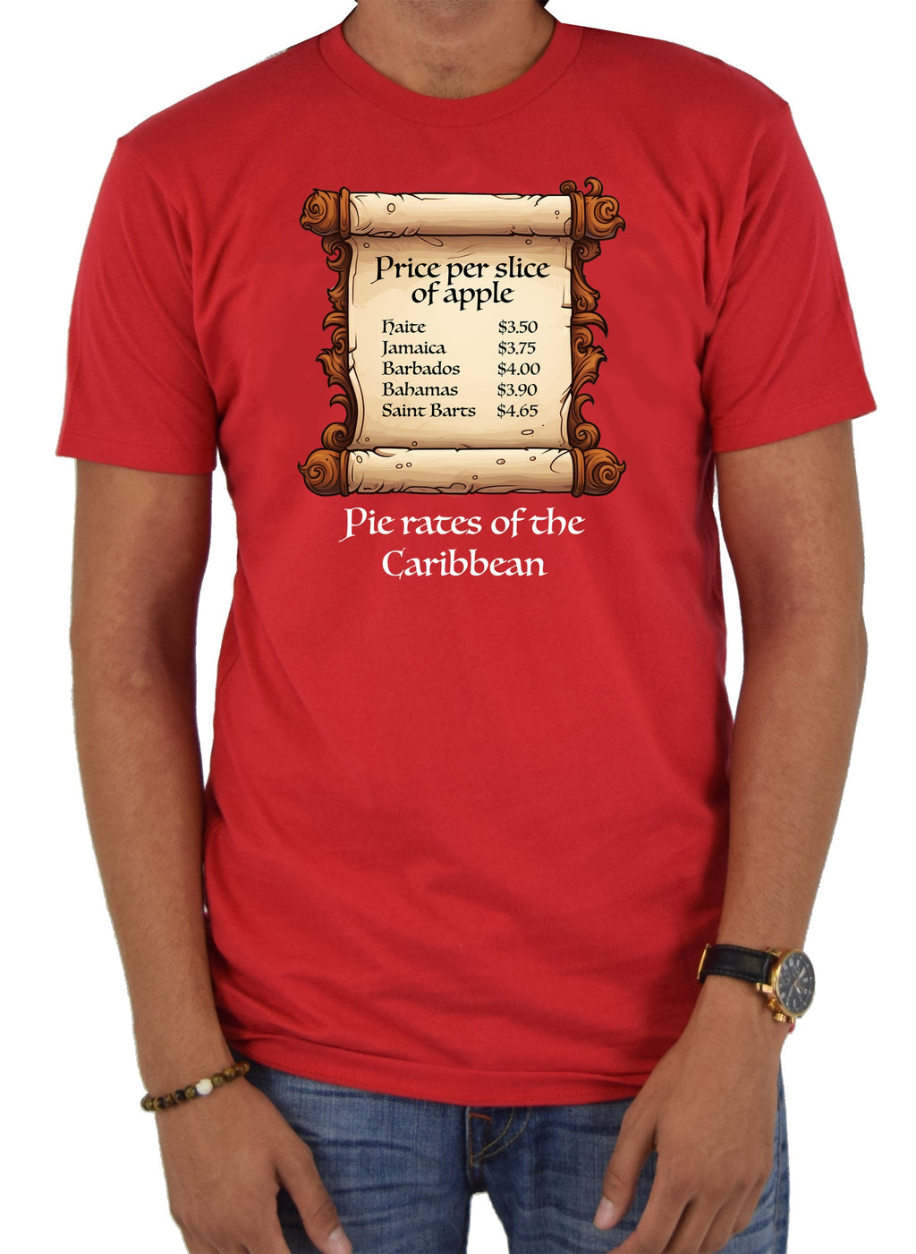 Pie Rates of the Caribbean T-Shirt