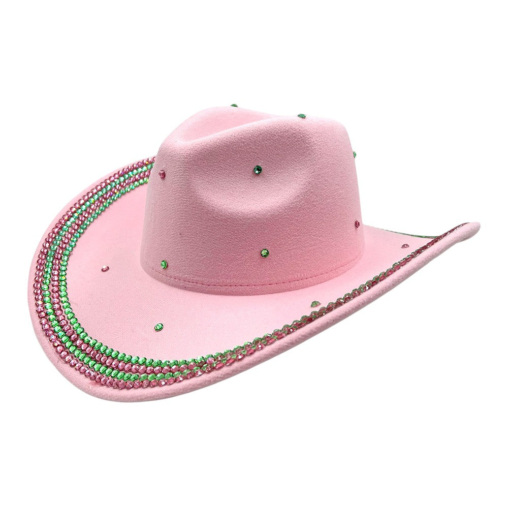 Bling Studded Cowboy Western Hat