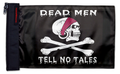 Dead Men Tell No Tales 12"x18" Forever Wave Flag for Jeep Wrangler JK 2-Door 2007-2018