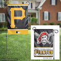Pittsburgh Pirates Garden Flag 2 Sided Logo