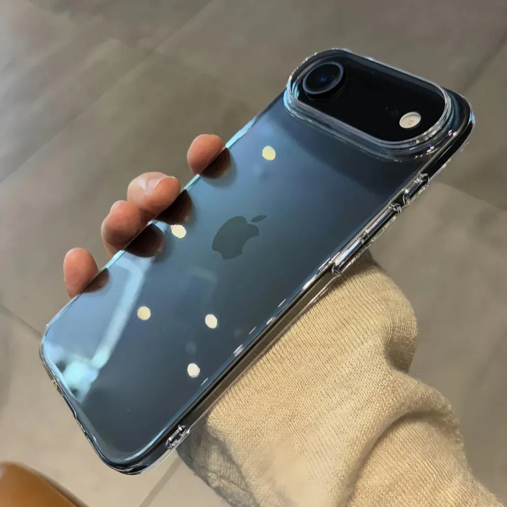 Plain Color HD Transparent Case For iPhone 17.