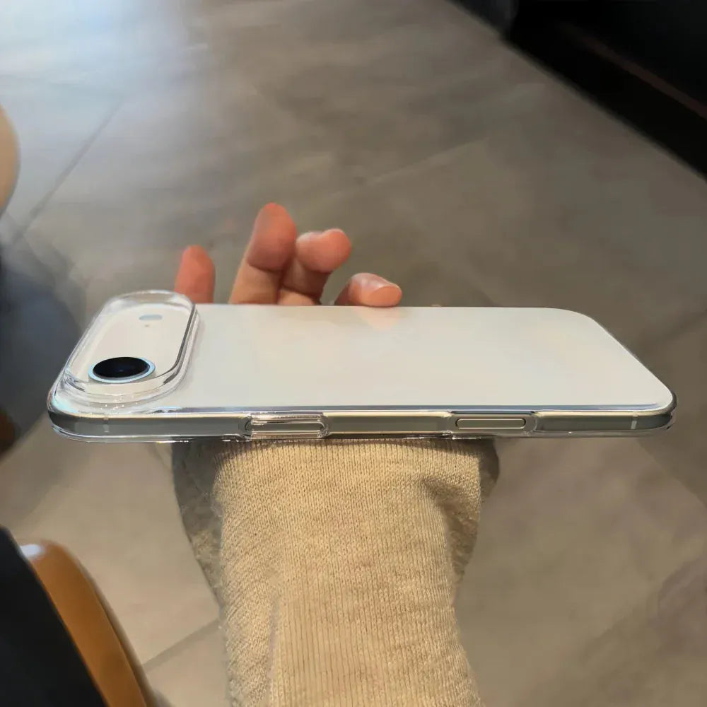 Plain Color HD Transparent Case For iPhone 17.
