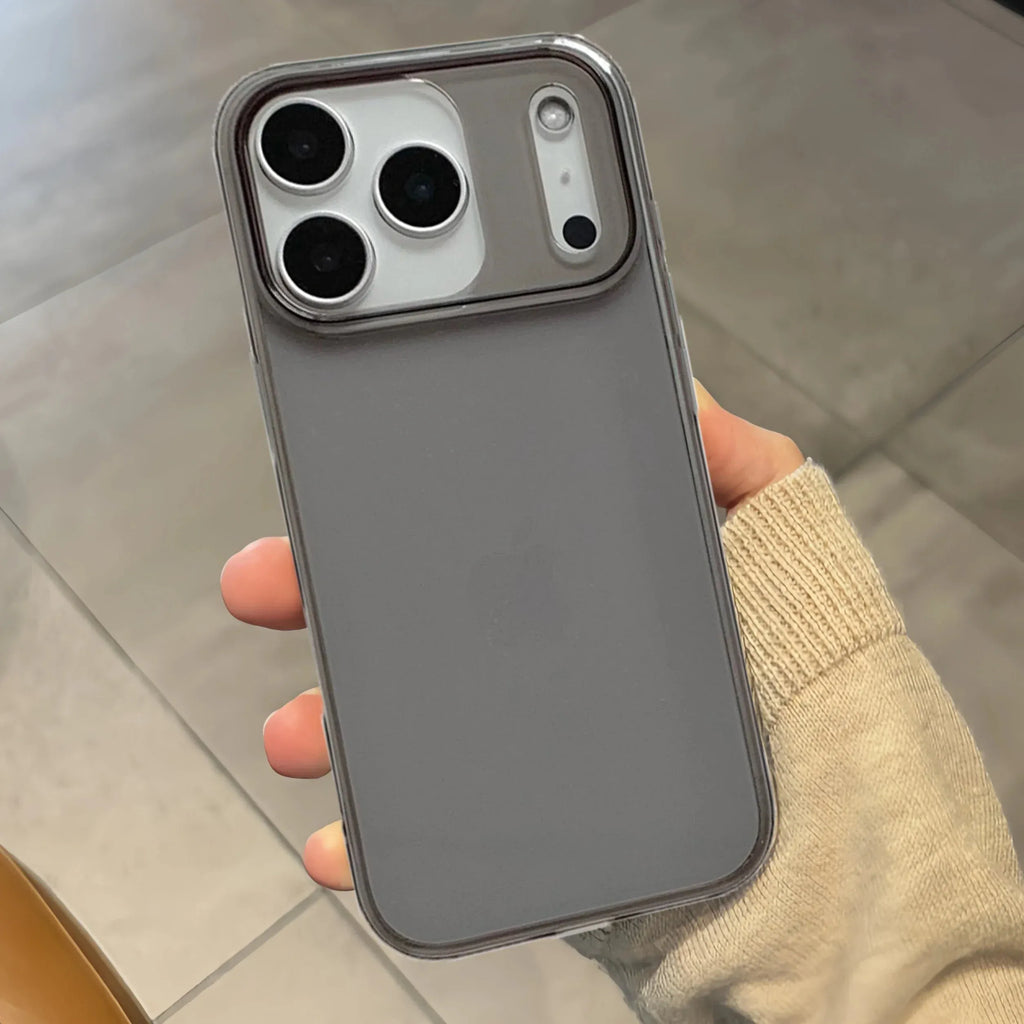 Plain Color HD Transparent Case For iPhone 17.