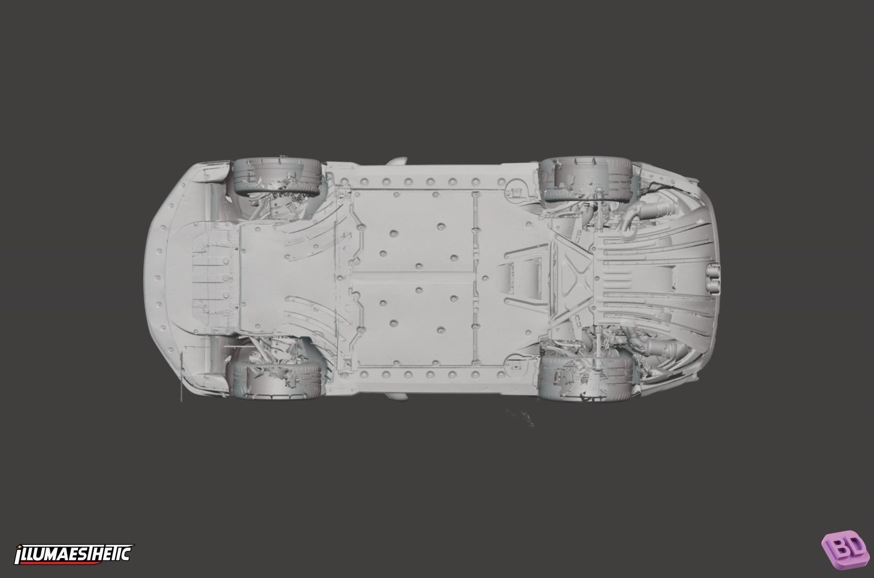 Porsche 911 GT3 RS (992) 3D Scan (2022+)