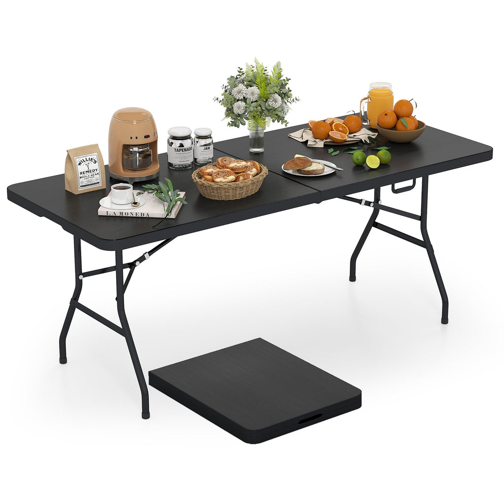 Portable Folding Camping Table with Carrying Handle