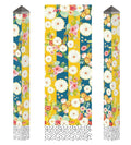 Positivity Blooms Blue Art Pole 60 Inches Tall