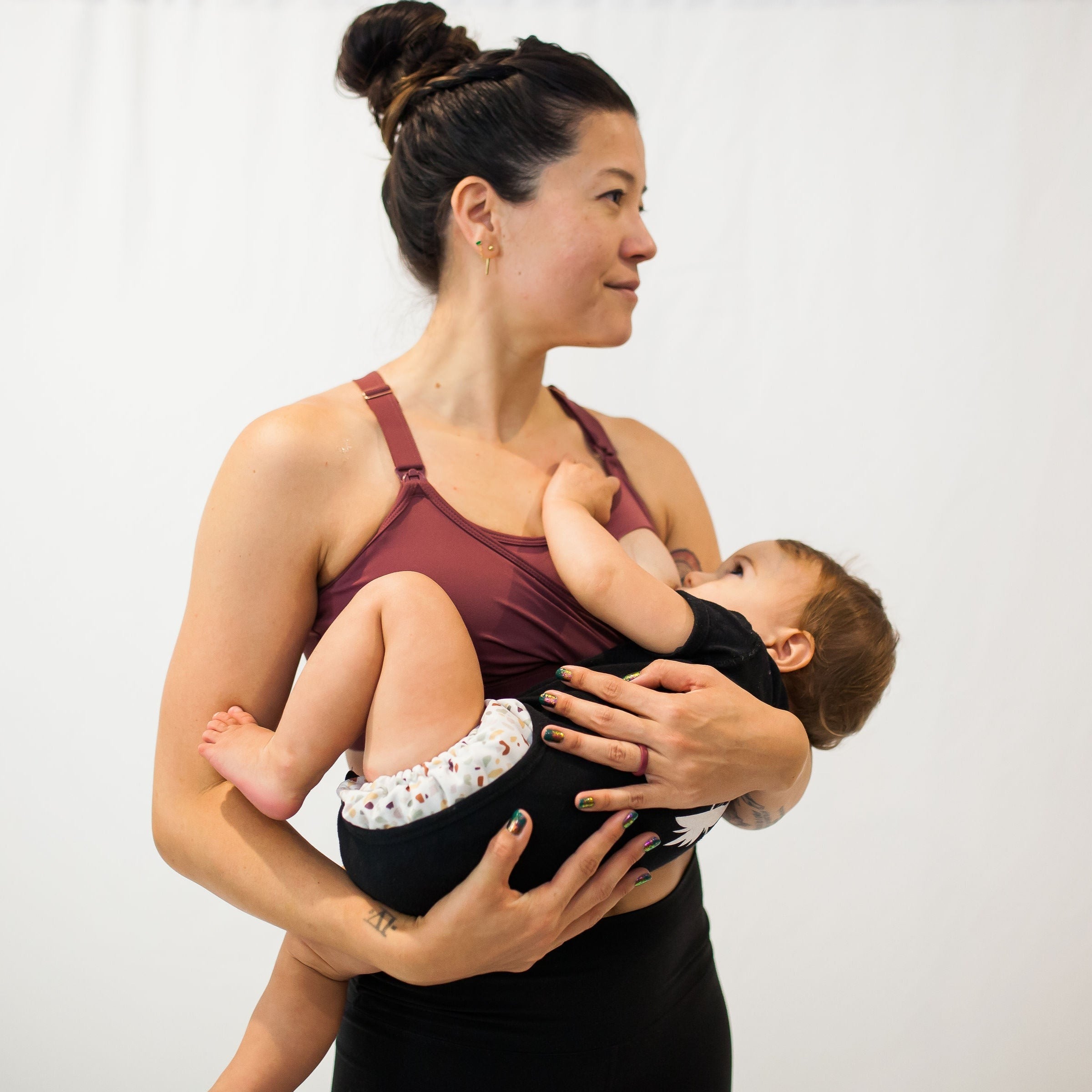 Strappy Back 2.0 Nursing Sports Bra - Final Sale