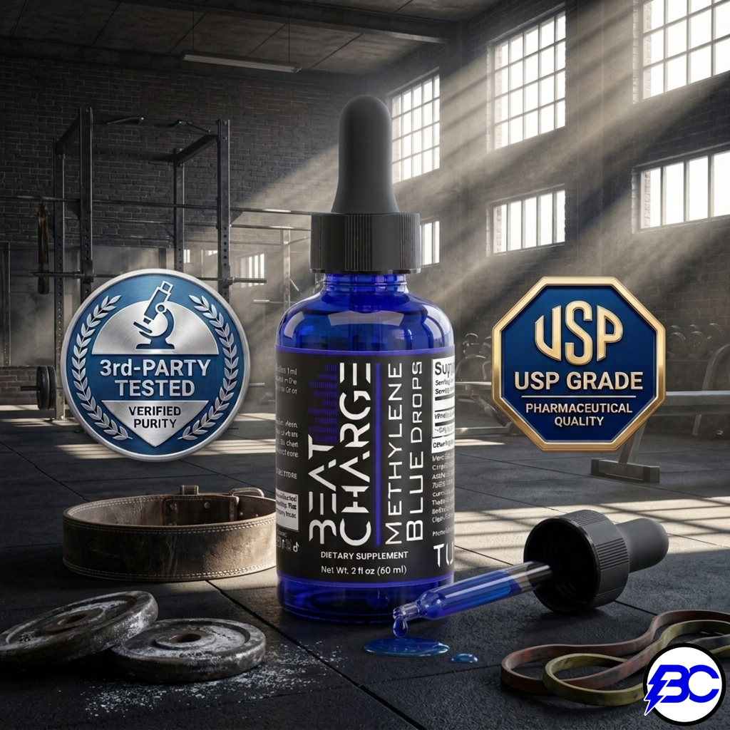 Beat Charge - Methylene Blue Drops 600mg Bottle