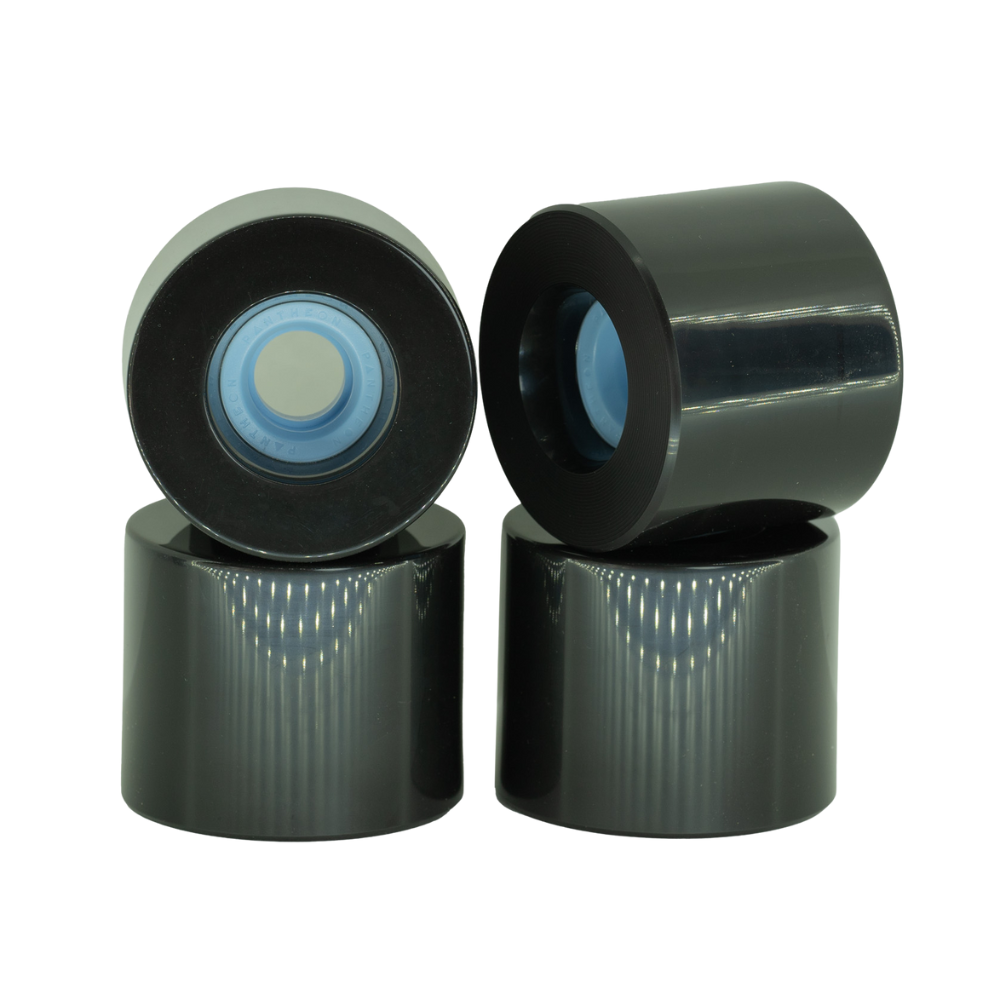 Pantheon Meatballs 73mm 78a Wheels - Black (Set of 4)