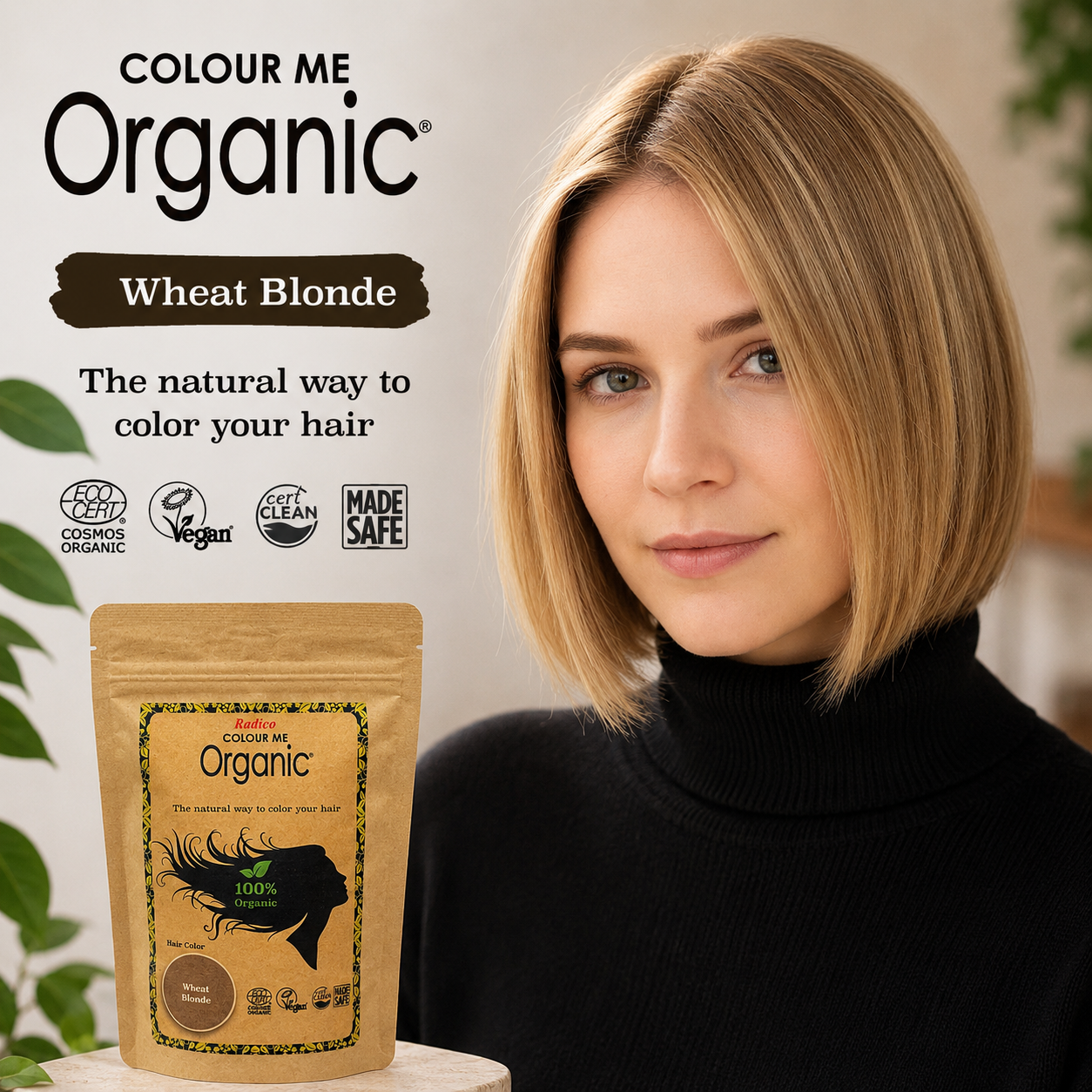 Wheat Blonde - Organic Hair Color