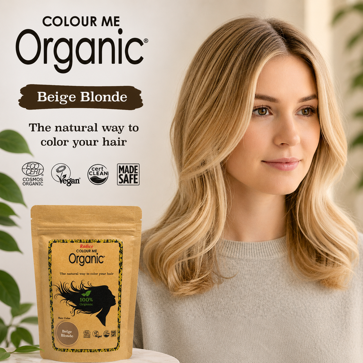 Beige Blonde - Organic Hair Color