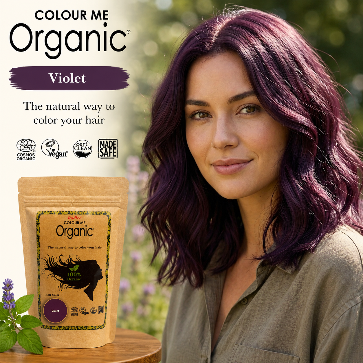 Violet  - Organic Hair Color