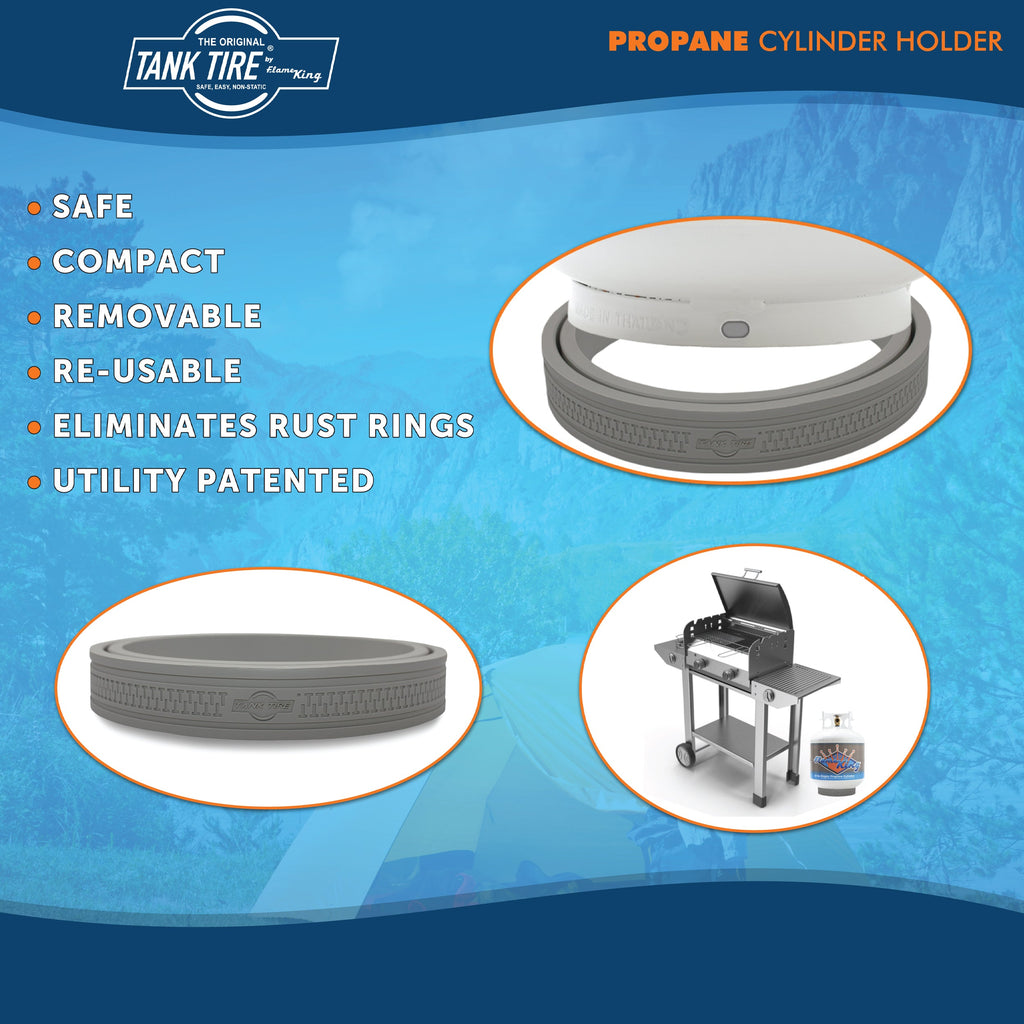 Flame King Propane Tanktire Ring Base Tank Holder