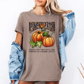 Pumpkin Patch Autumn Harvest Halloween Cozy Vintage Rustic Fall Decor Inspired Seasonal Celebration Print Graphic Tee