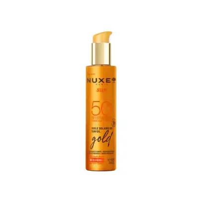 Nuxe Huile Prodigieuse Or SPF50+ Sunscreen Oil: Golden Shimmer, High Protection, Multi-Use, Non-Greasy - 150ml