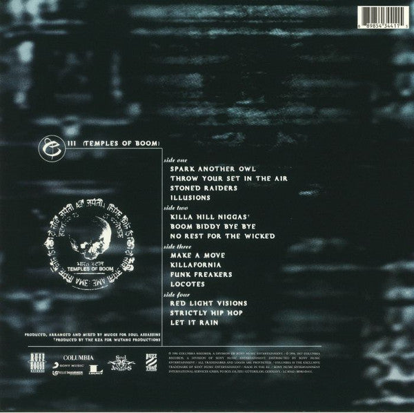 Cypress Hill – III - Temples Of Boom [180G] 2x LP Vinyl LP Record
