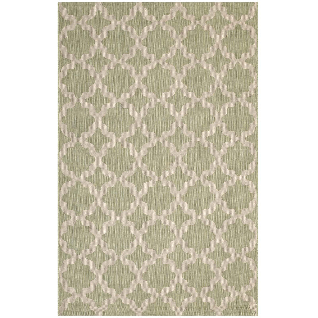 Cerelia Moroccan Trellis Indoor and Outdoor 4x6 Area Rug by Modway