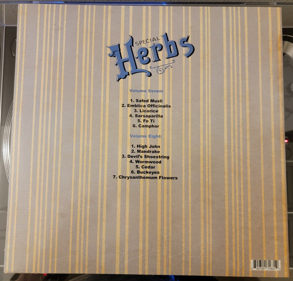 Metal Fingers ( MF DOOM ) - Special Herbs Vol 7 & 8 2x (Sky Blue Color Vinyl) LP Record