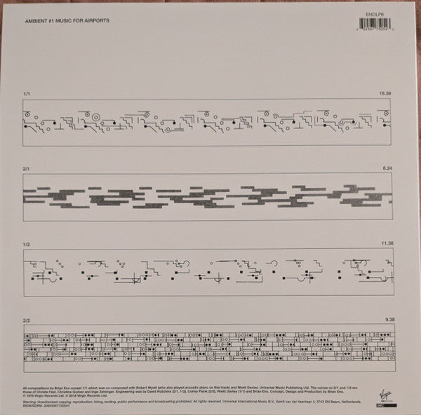 Brian Eno - Ambient 1 (Music For Airports) Vinyl LP Record