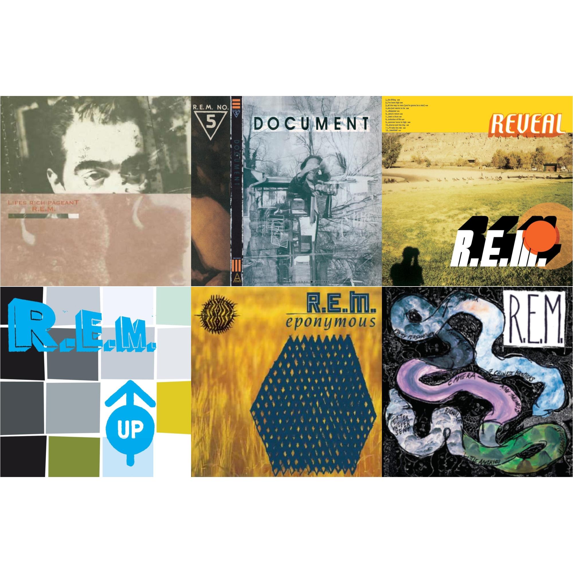 Document & Reckoning & Lifes Rich Pageant & Eponymous & Up (25Th Anniversary) (Deluxe Edition) (2LP) & Reveal