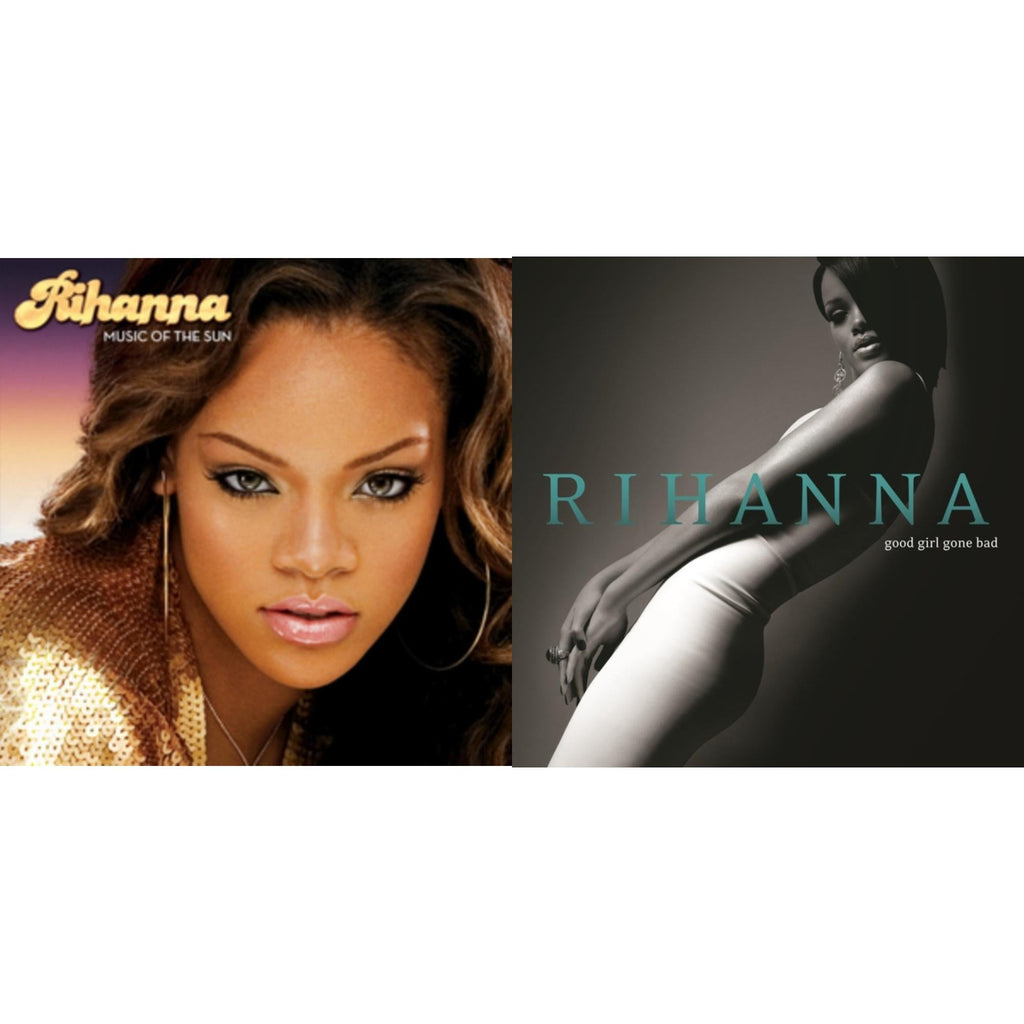 Rihanna - Good Girl Gone Bad & Music Of The Sun - LP Vinyl Bundle