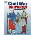 Civil War Uniforms Coloring Book - Paperback