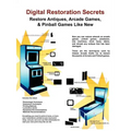 Digital Restoration Secrets: Restore Antiques, Arcade Games,& Pinball - Paperback