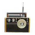 RetroWave Portable Radio AA2024-0434