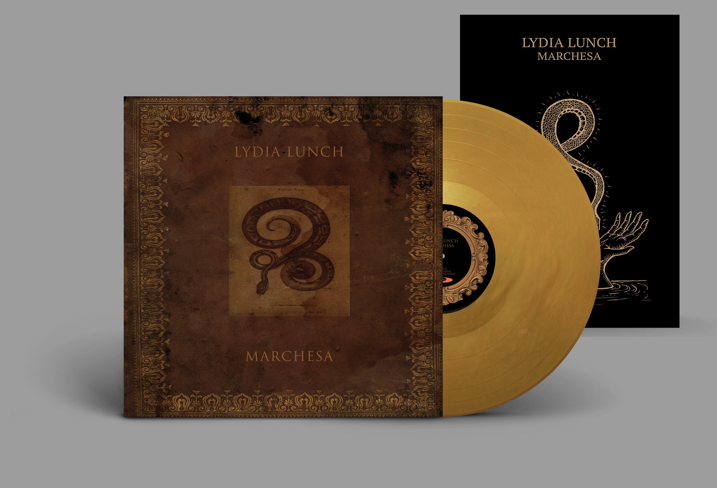 Lydia Lunch - Marchesa Vinyl LP Record Includes Poster Vinyl LP Record Includes Poster